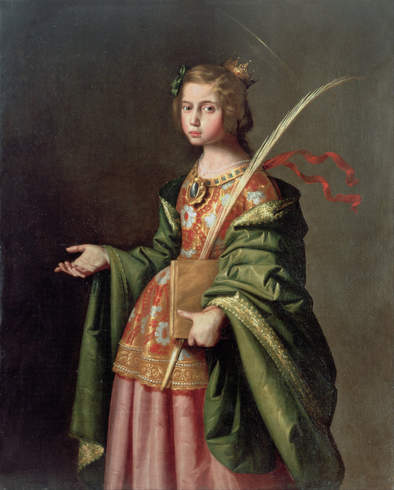 Svatá Alžběta Durynská - Francisco de Zurbarán