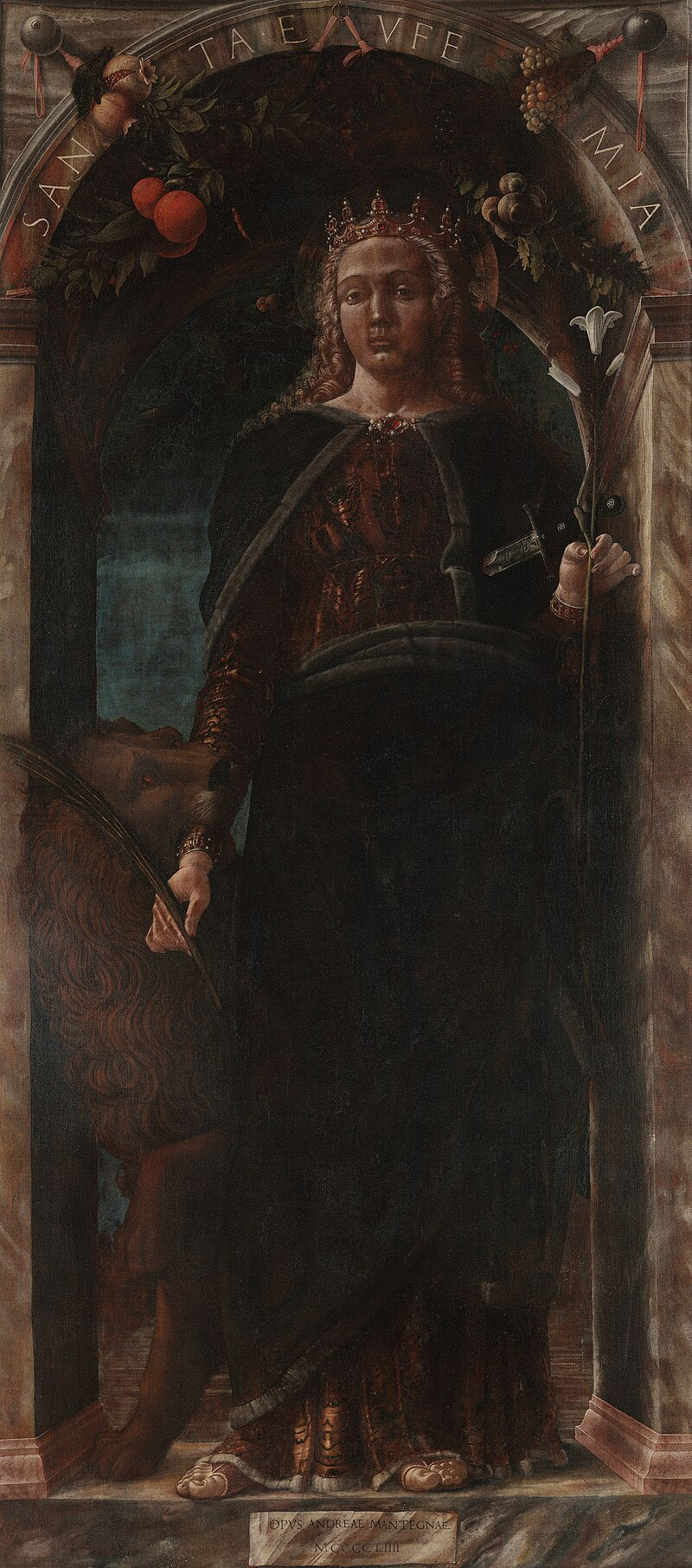 Svatá Euphemie - Andrea Mantegna