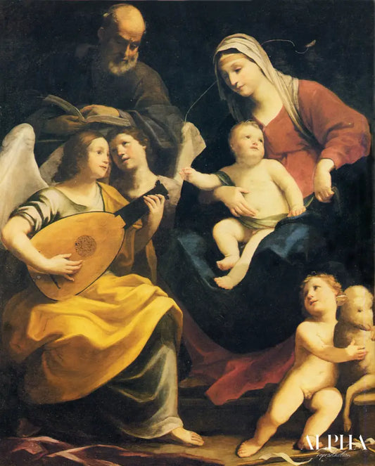 Holy Family - Guido Reni - Reproductions de tableaux et peintures haut de gamme