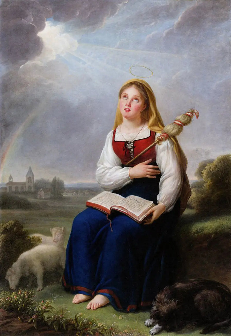 Svatá Genevieve - Élisabeth Vigée Le Brun