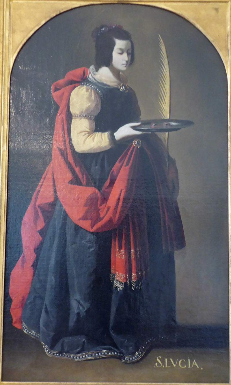 Svatá Lucie (Chartres) - Francisco de Zurbarán