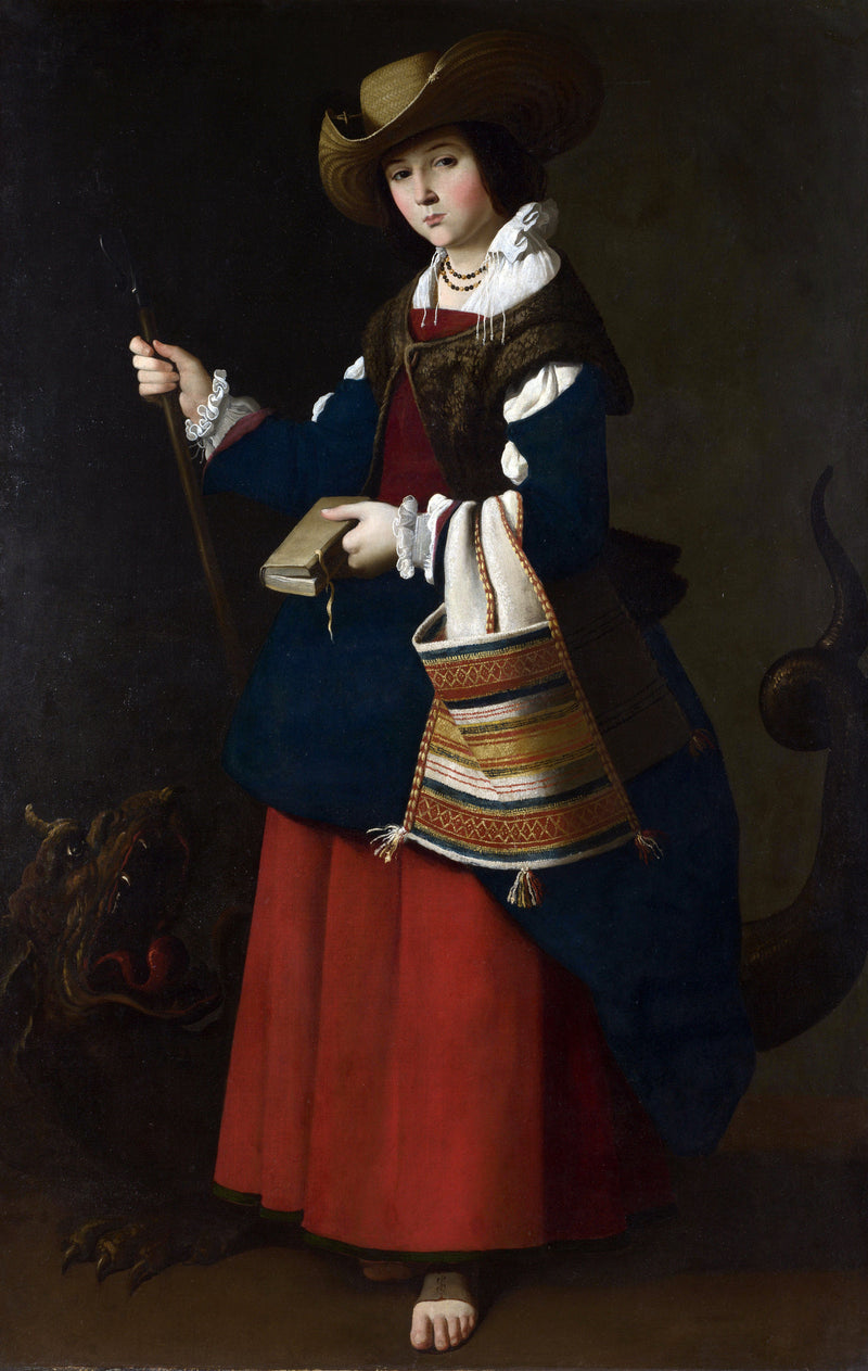 Svatá Marguerita - Francisco de Zurbarán