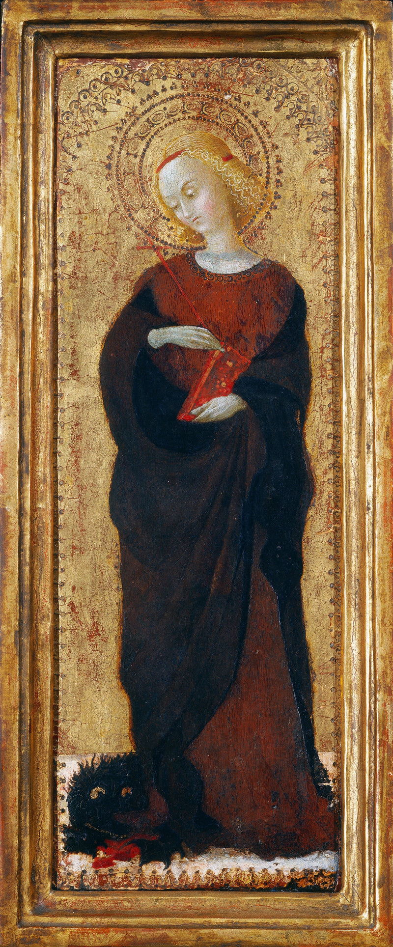 Svatá Marguerita - Stefano di Giovanni (Sassetta)
