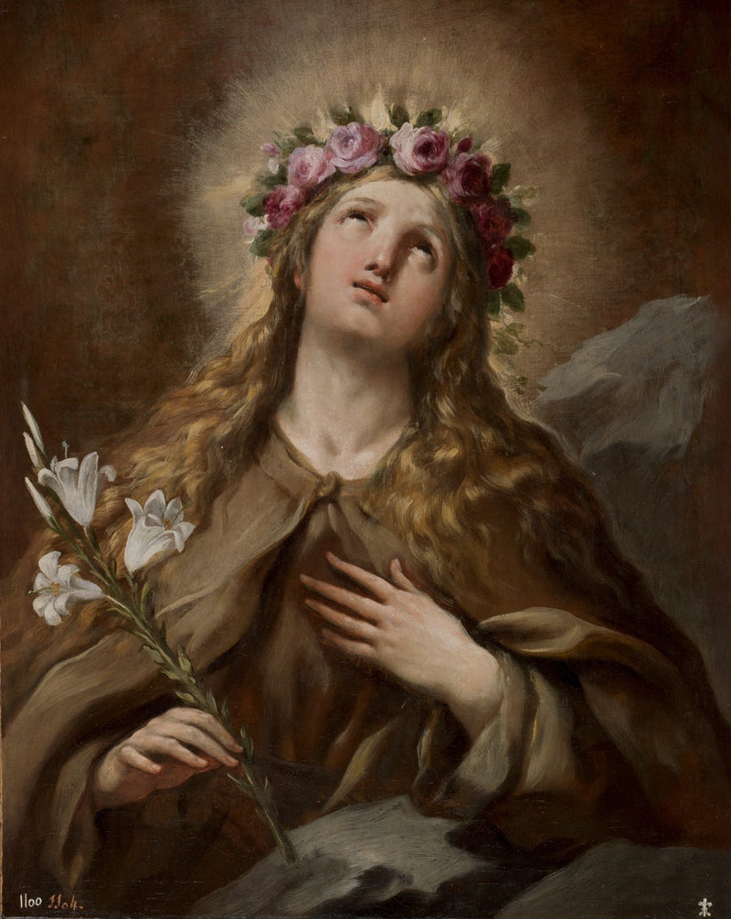Svatá Rosalie - Luca Giordano