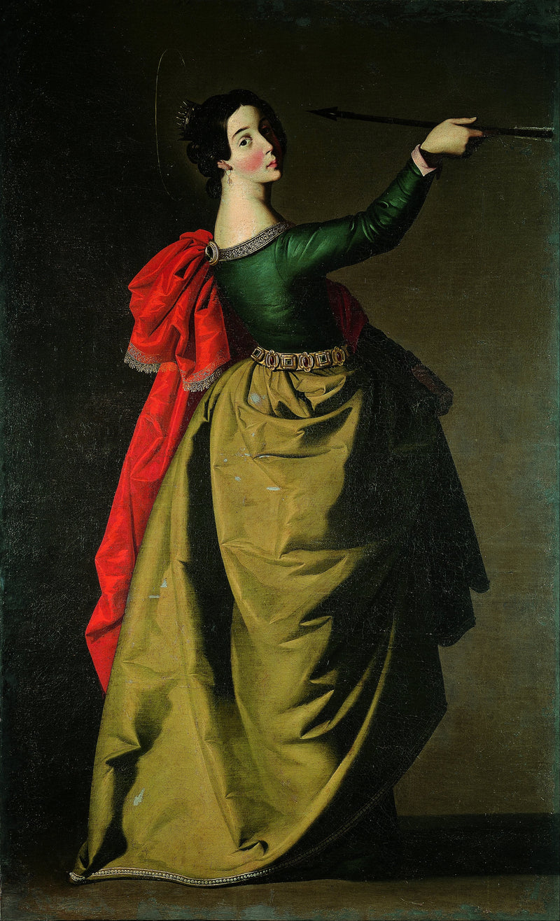 Svatá Ursula - Francisco de Zurbarán