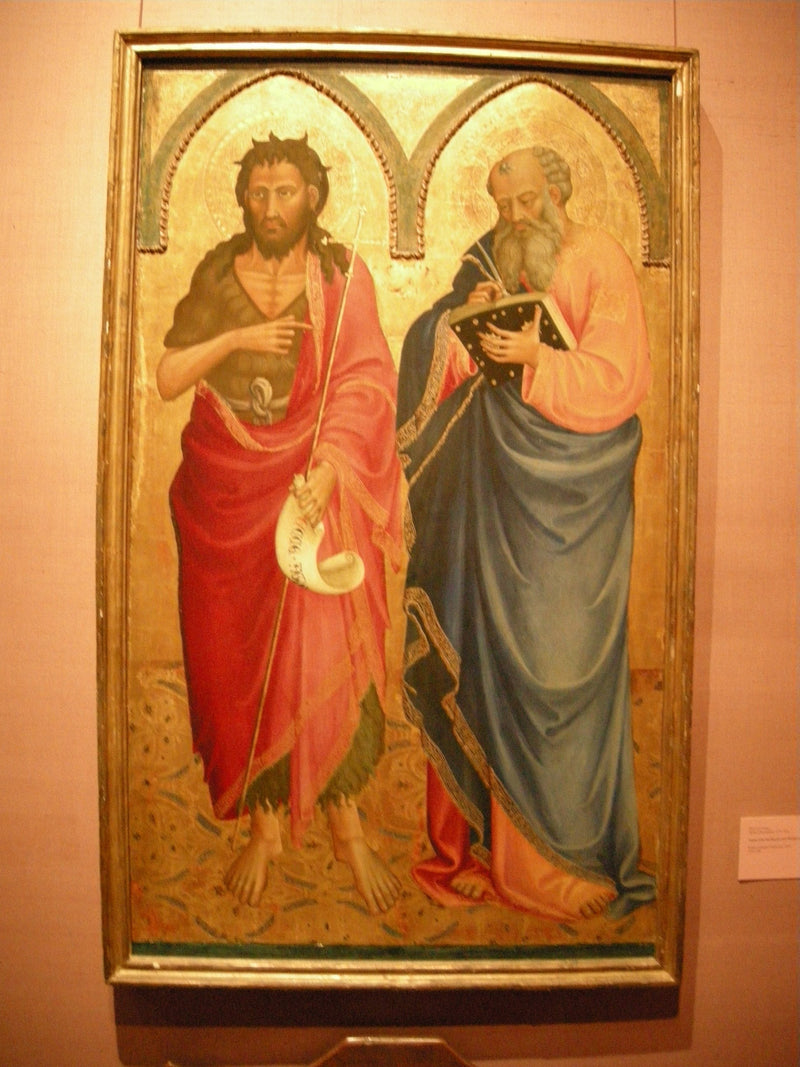 Svatá Jeanne Baptista a Matouš - Bicci di Lorenzo