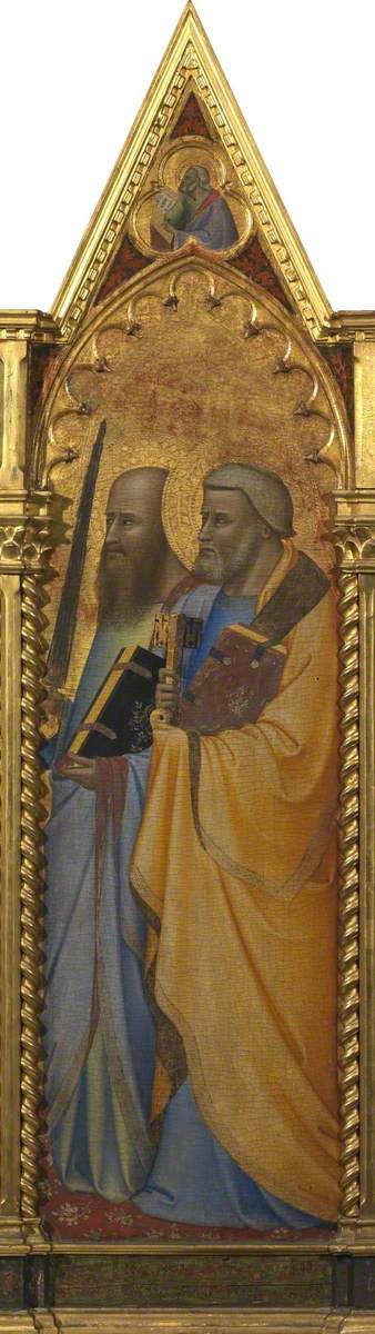 Svatí Petr a Pavel (polyptych, deska 4 z 5) - Bernardo Daddi