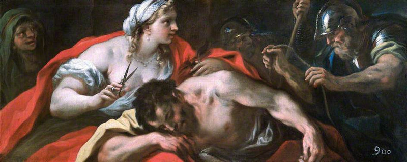 Samson a Dalila - Luca Giordano