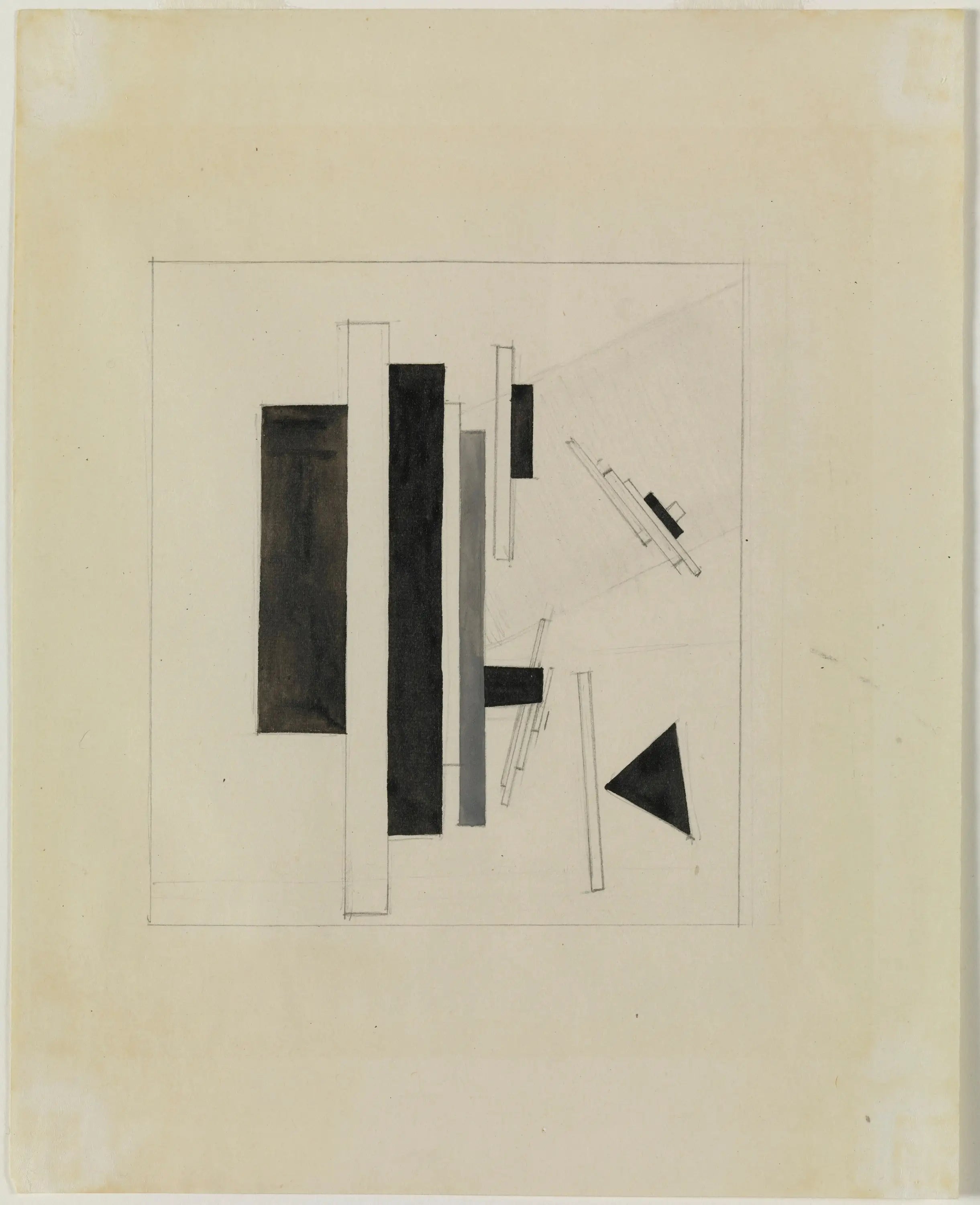 Sans titre (Composition suprématiste) - Kazimir Malevich - Alpha Reproduction
