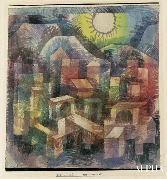 Soirée à Bol - Paul Klee - Reproductions de tableaux et peintures haut de gamme