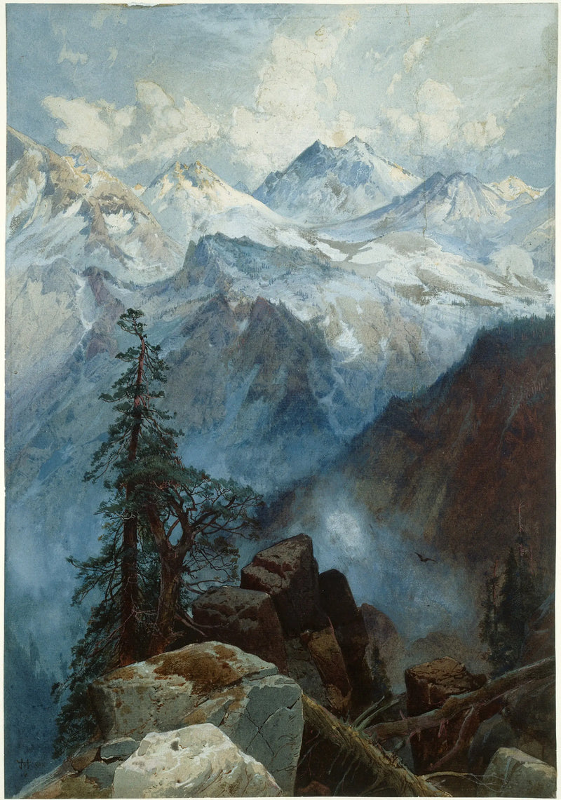 Vrchol Sierr - Thomas Moran