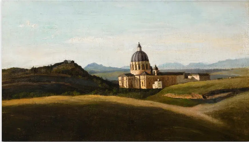 Suvenýr z Itálie - Vatikán a Svatý Petr - Jean-Baptiste Camille Corot