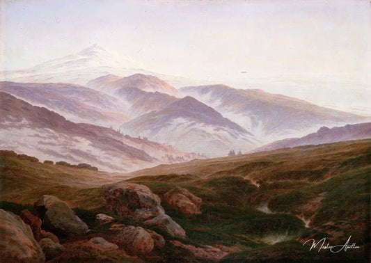 Souvenirs dans le massif des Géants - Caspar David Friedrich - Reproductions de tableaux et peintures haut de gamme