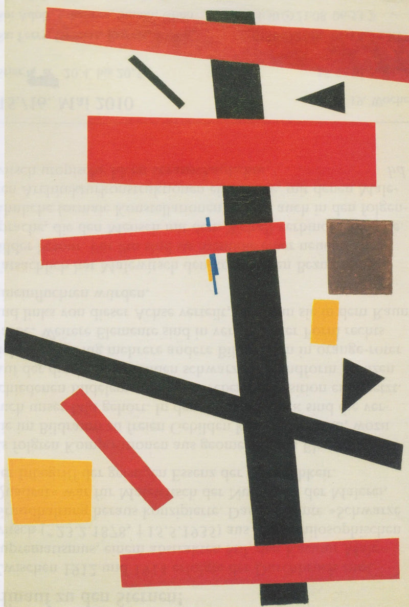 Supremus č. 50 - Kazimir Malevich