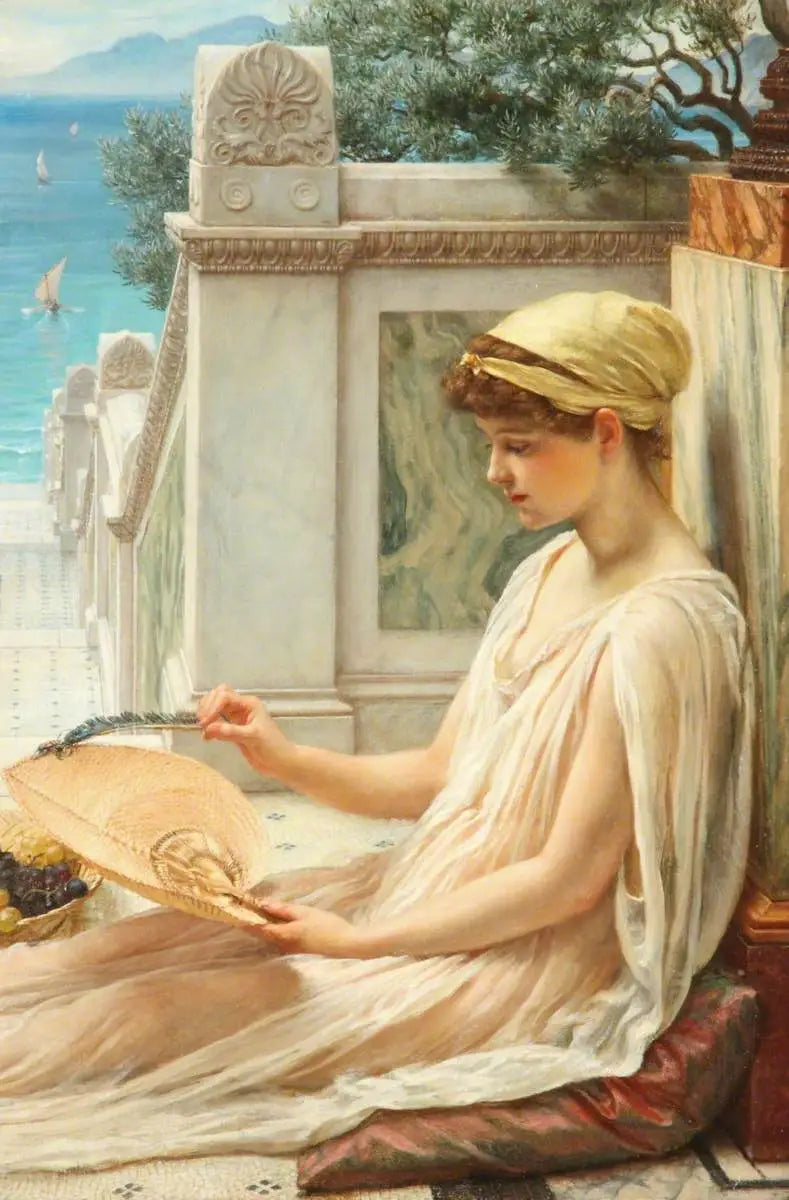 Na terase - Edward Poynter