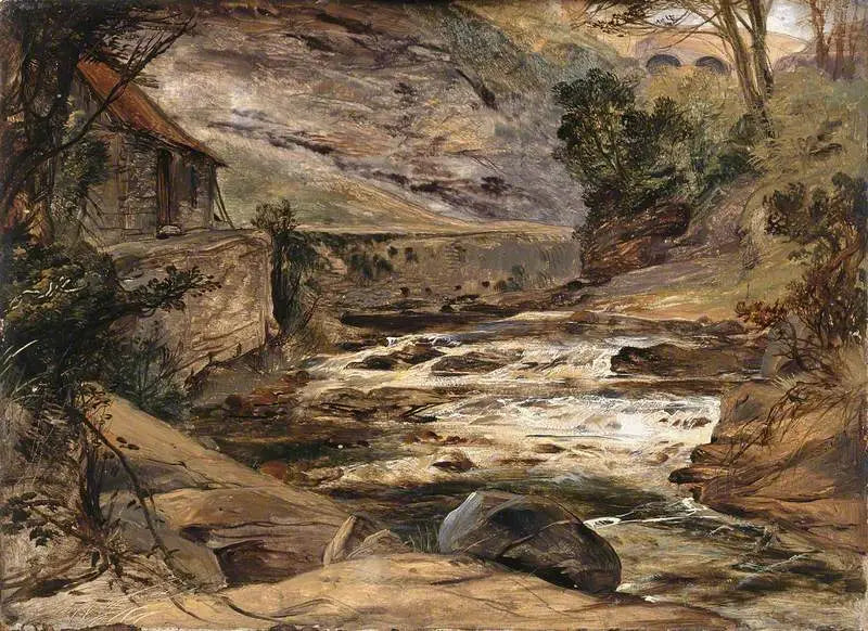Sur le Tilt, Perthshire - Edwin Henry Landseer