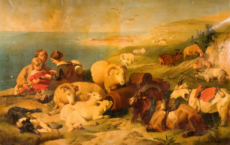 Sur les Downs - Edwin Henry Landseer