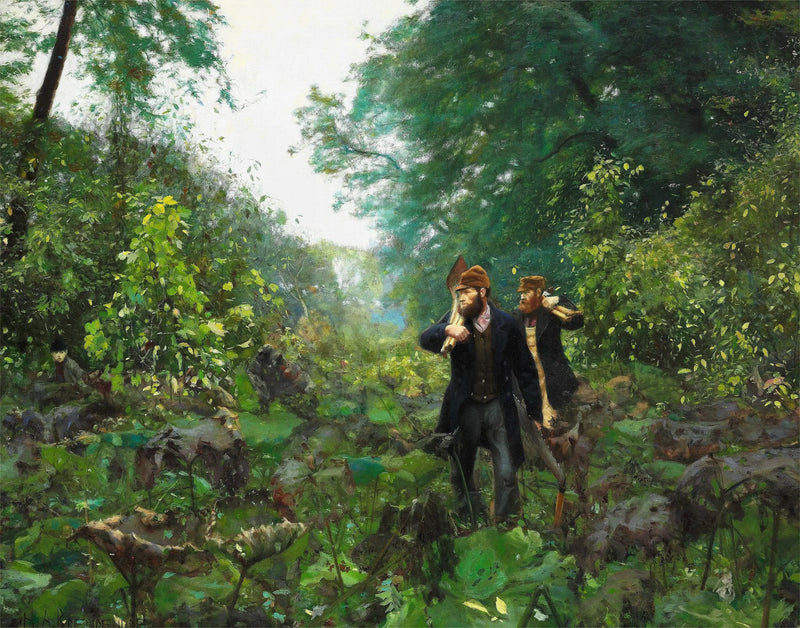 Na zakázaných silnicích - H. A. Brendekilde