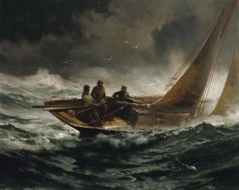 Překonat bouři - Edward Moran