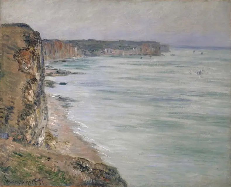 Poklidný čas, Pourville - Claude Monet