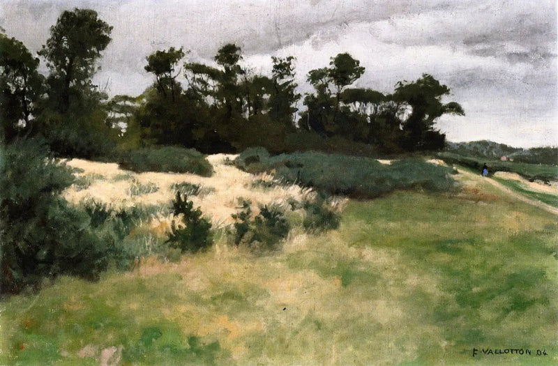 Šedé počasí, Varengeville - Félix Vallotton