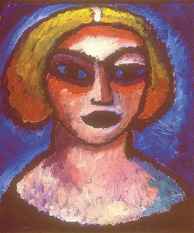 Tête de femme - Alexej von Jawlensky - Alpha Reproduction