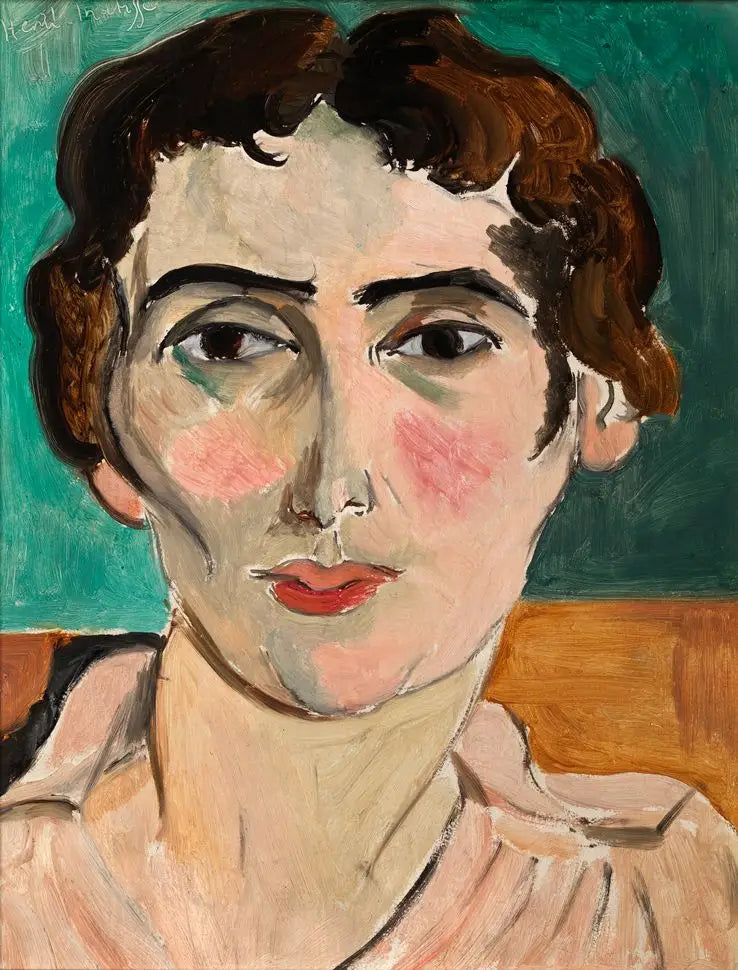 Hlava ženy - Henri Matisse