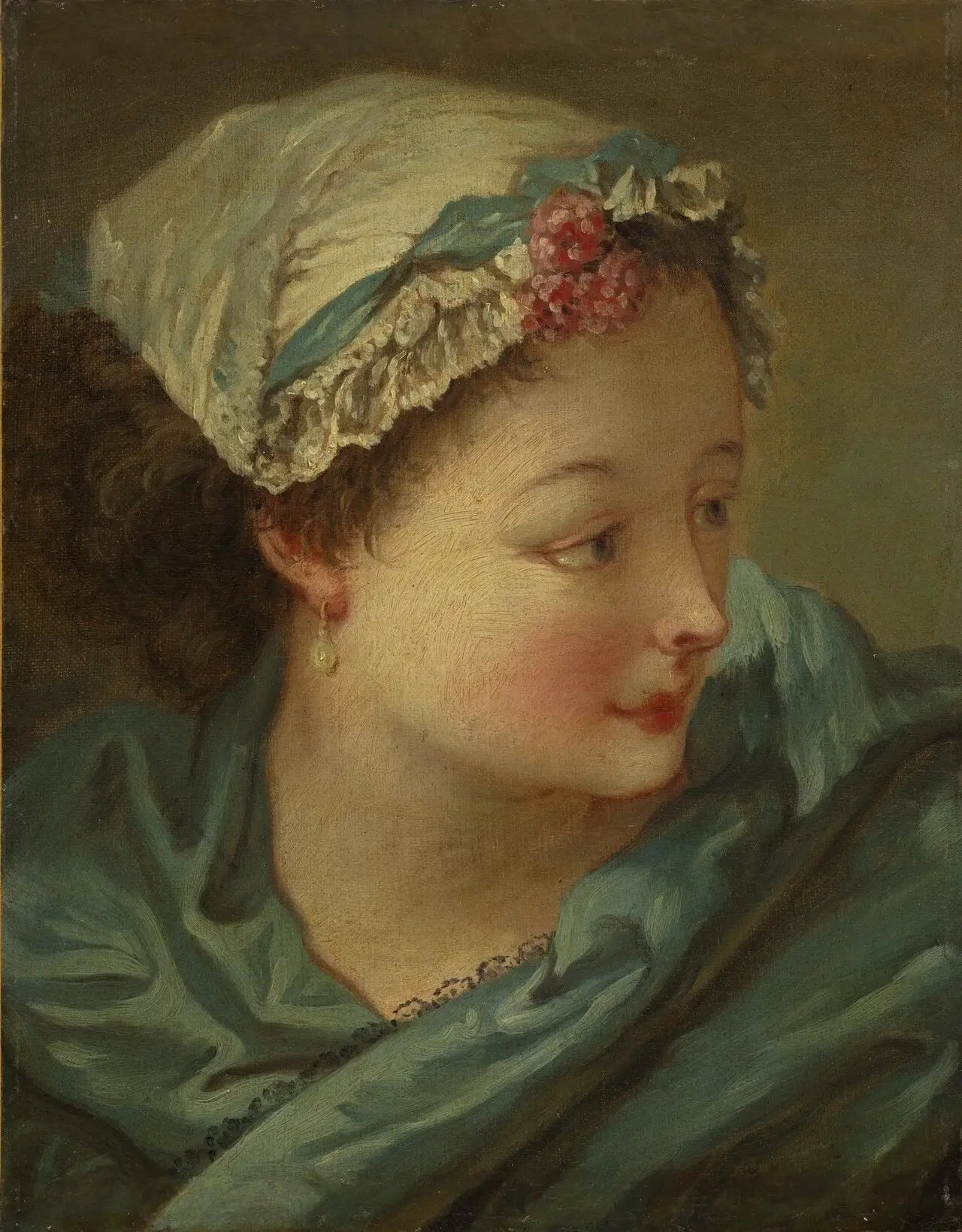 Tête de jeune femme - François Boucher - Alpha Reproduction