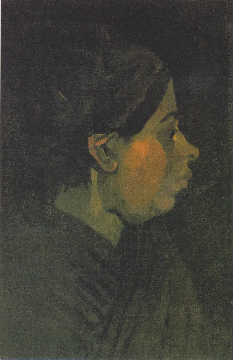 Hlava venkovanky - Vincent van Gogh