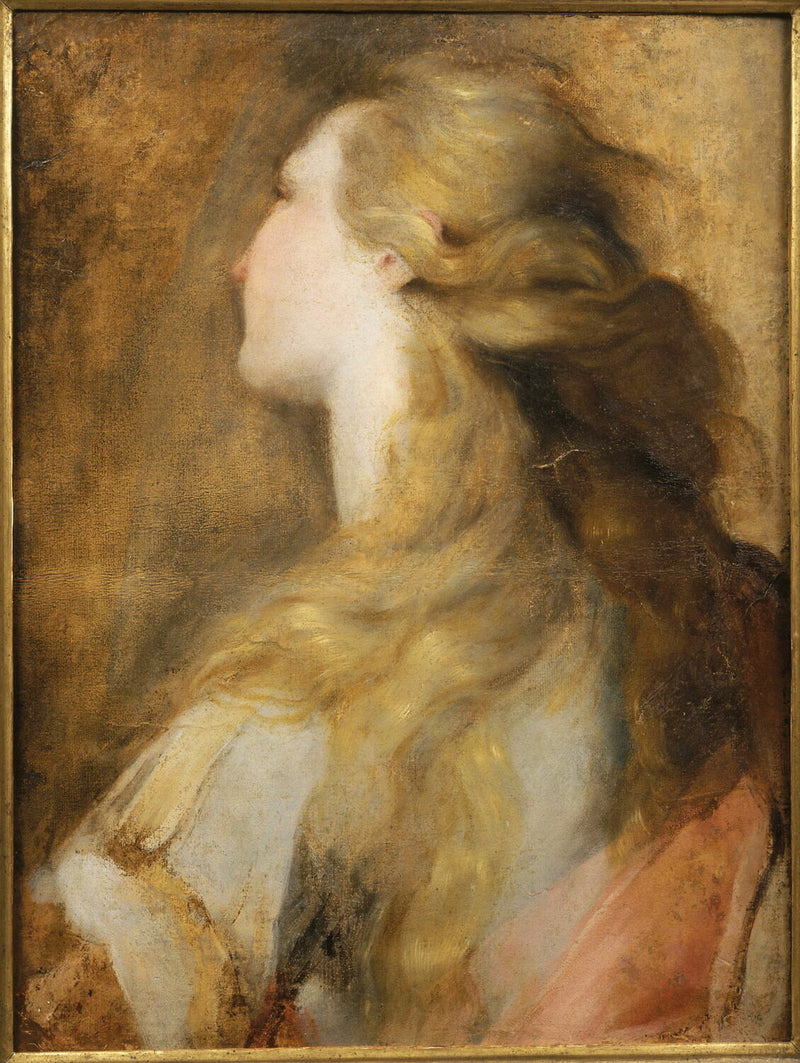 Hlava svaté Marie Magdalény - Federico Barroci
