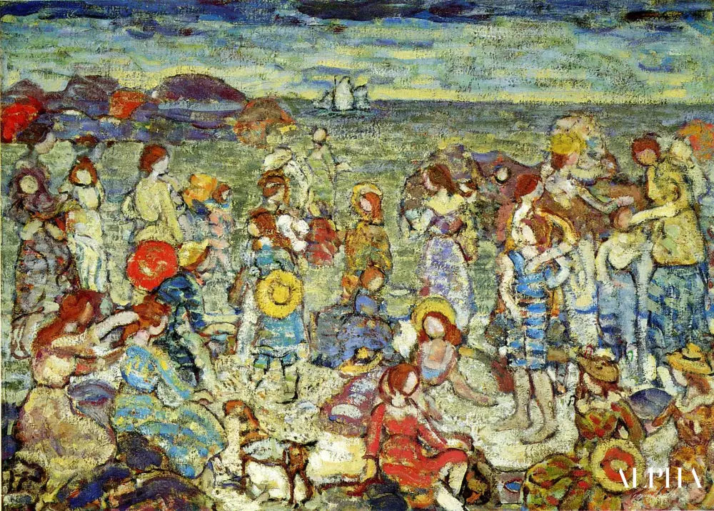 The Cove of Maurice Prendergast - Reproductions de tableaux et peintures haut de gamme