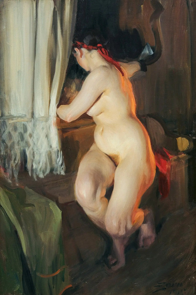 Ohnutý - Anders Zorn
