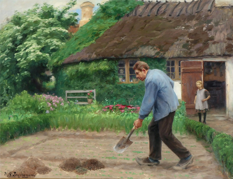 Odpolední práce - H. A. Brendekilde