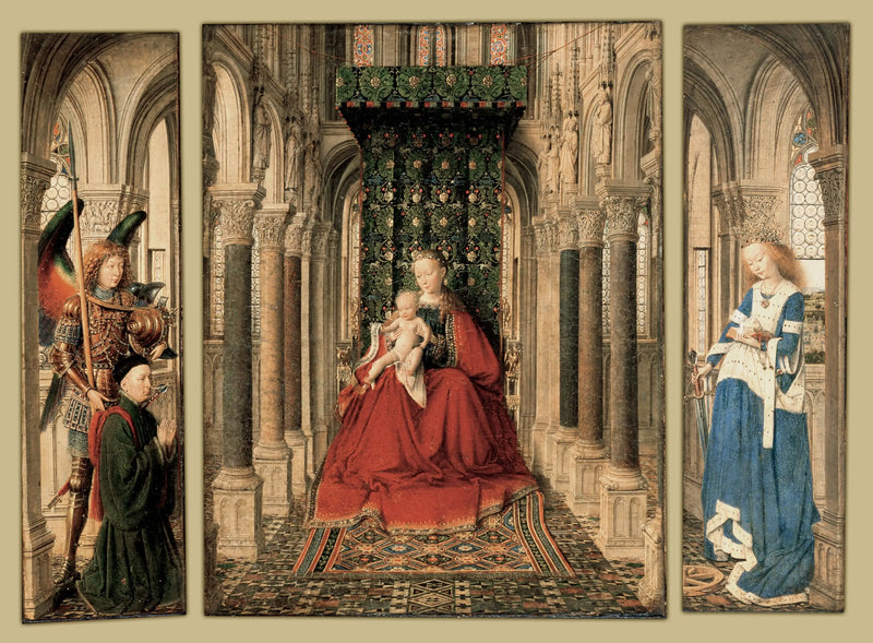Triptyk Drážďany - Jan van Eyck