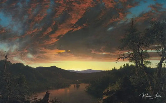 Twilight in the Wilderness - Frederic Edwin Church - Reproductions de tableaux et peintures haut de gamme