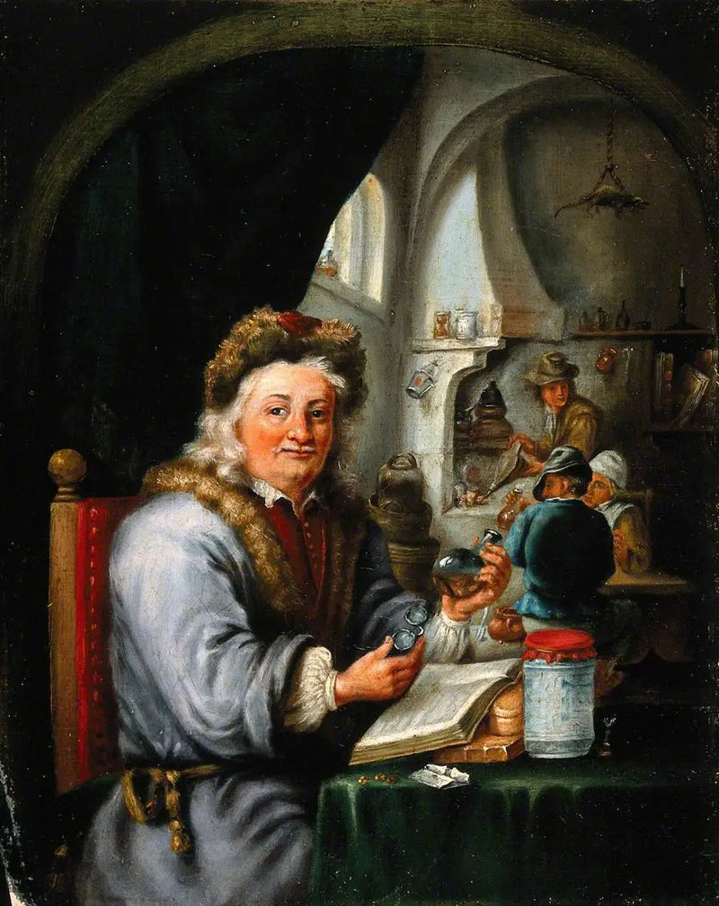 Alchymista ve svém laboratoři - David Teniers mladší