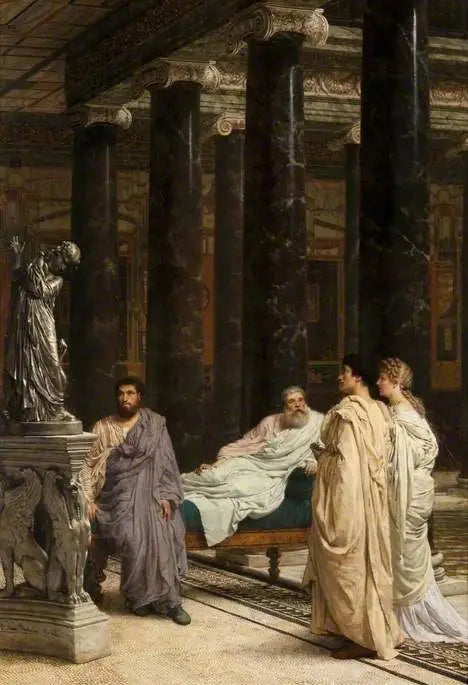 Milovník umění - Lawrence Alma-Tadema