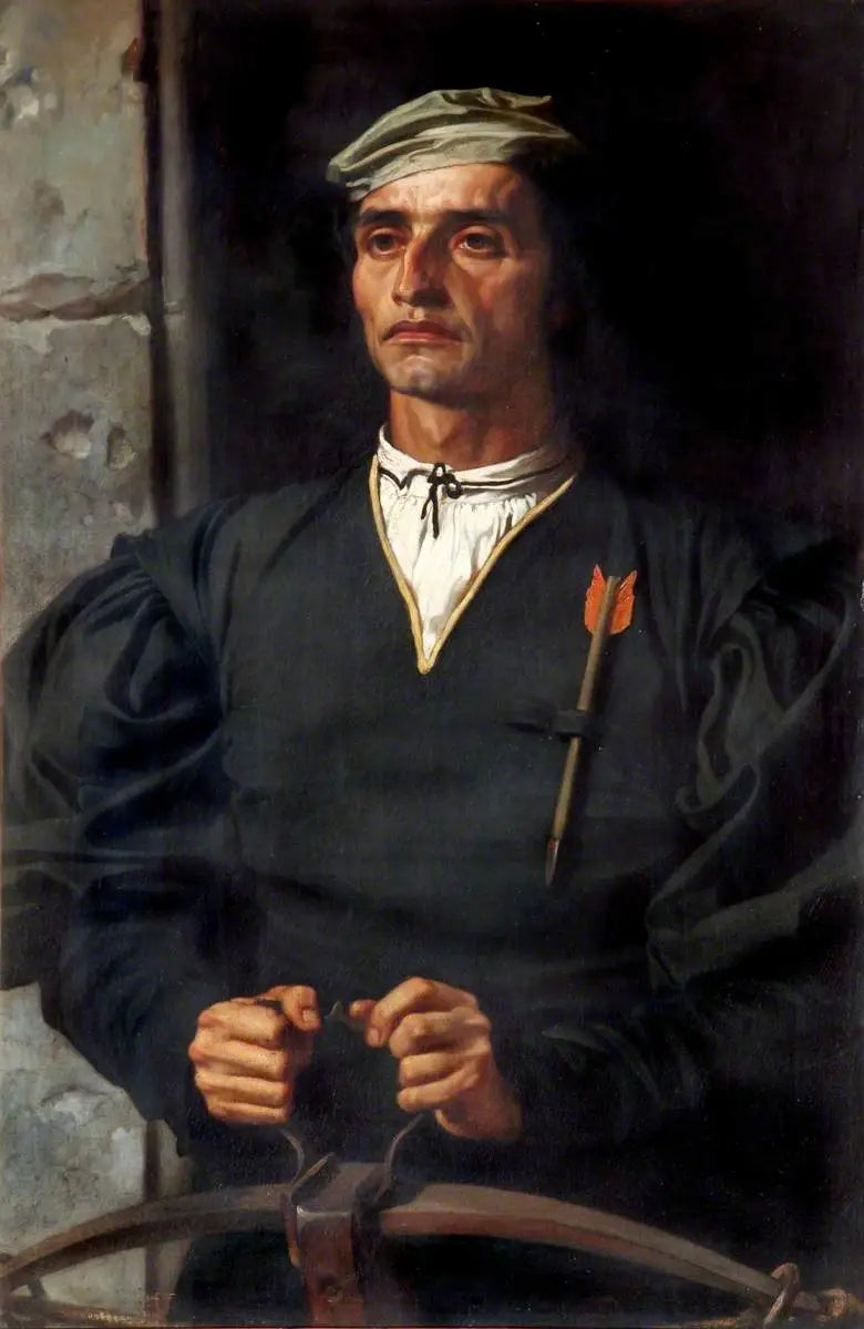 Italský lučištník - Frederic Leighton