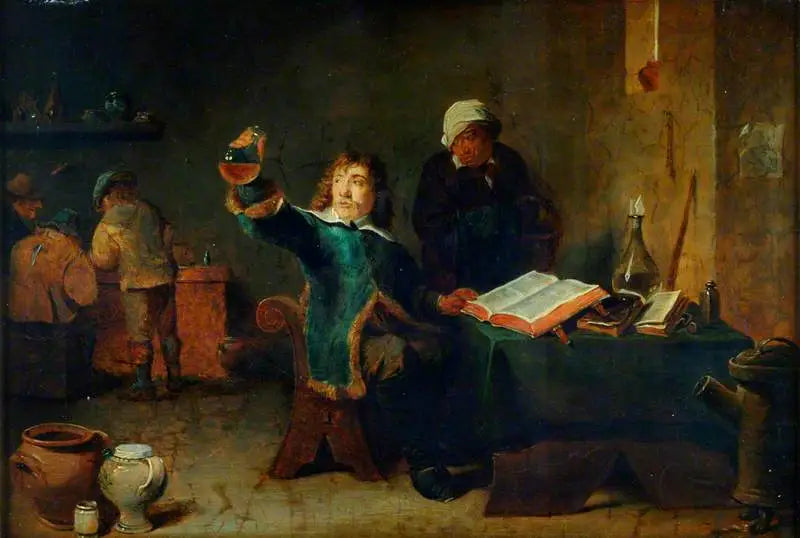 Chemik ve svém laboratoři - David Teniers mladší