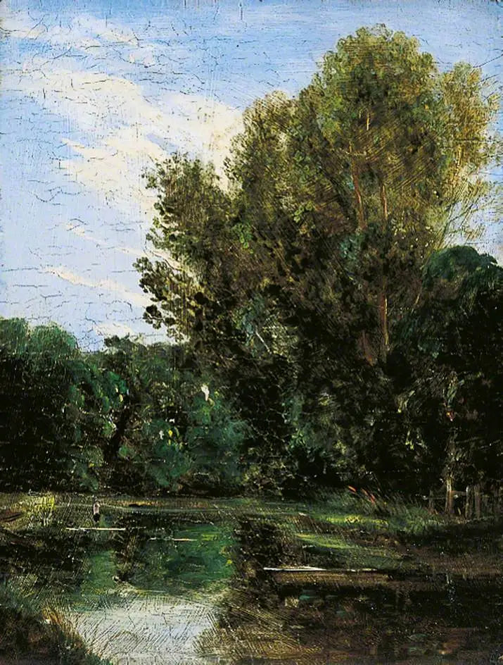 Koutek rybníků Hampstead, Londýn - John Constable