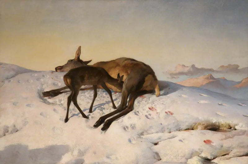 Náhodný zásah - Edwin Henry Landseer