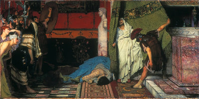 Un empereur romain (Claudius) - Lawrence Alma-Tadema - Alpha Reproduction
