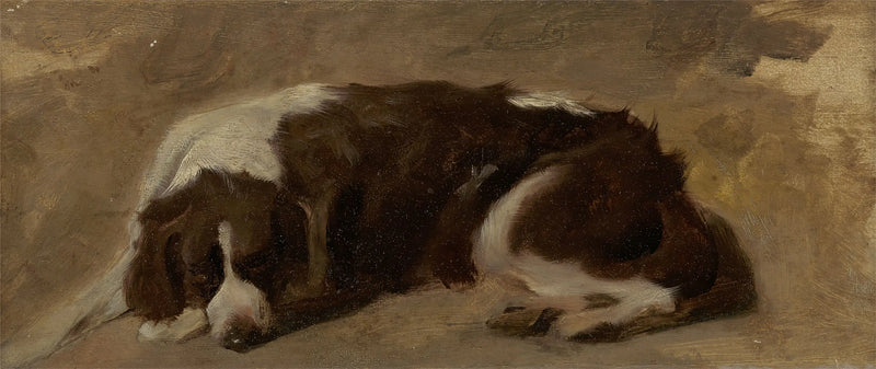 Lehnutý španěl - Edwin Henry Landseer