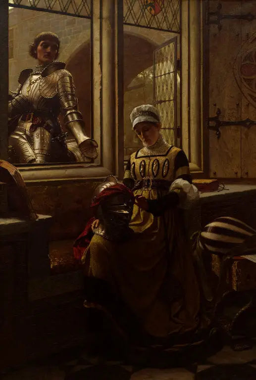 Záruka lásky - Edmund Blair Leighton