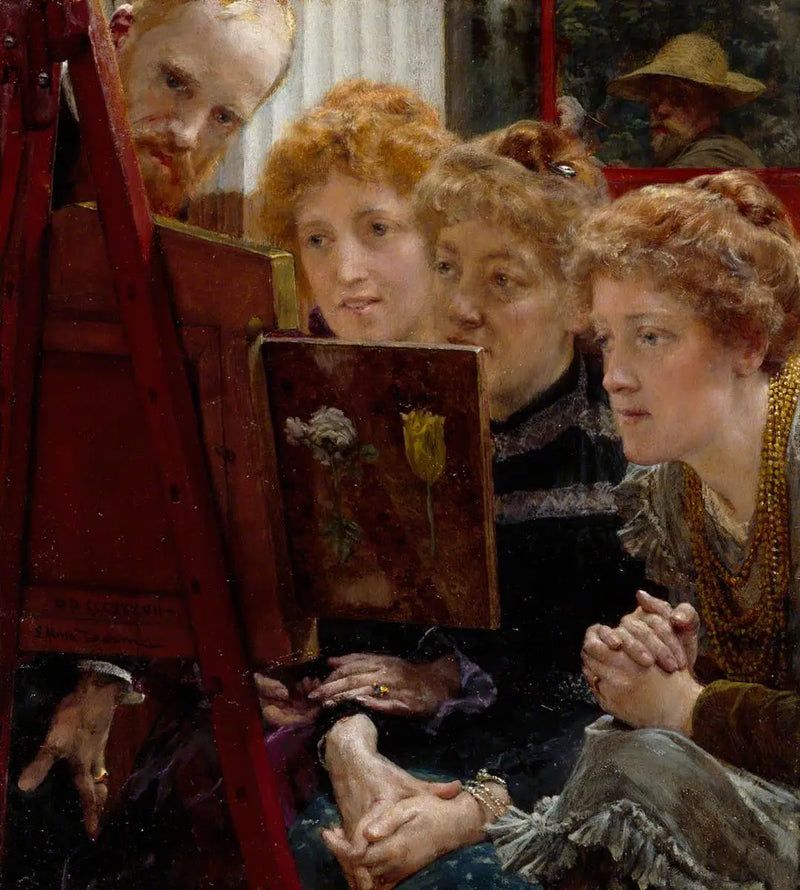 Rodinná skupina - Lawrence Alma-Tadema