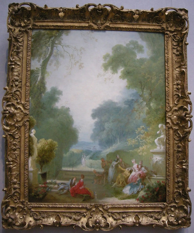 Sada horkých skořepin - Jean-Honoré Fragonard