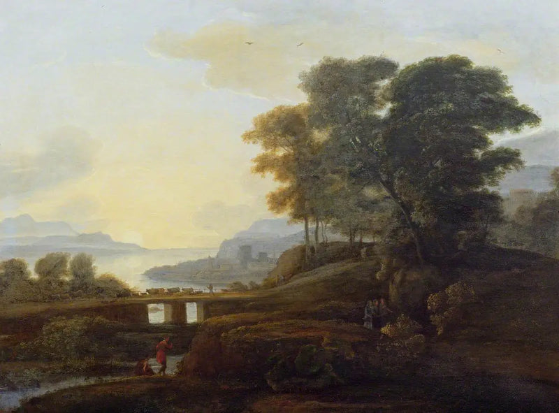 Klasická krajina - Claude Lorrain