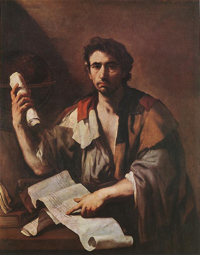 Cynický filozof - Luca Giordano