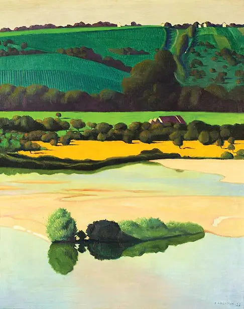 Un soir sur la Loire - Felix Vallotton