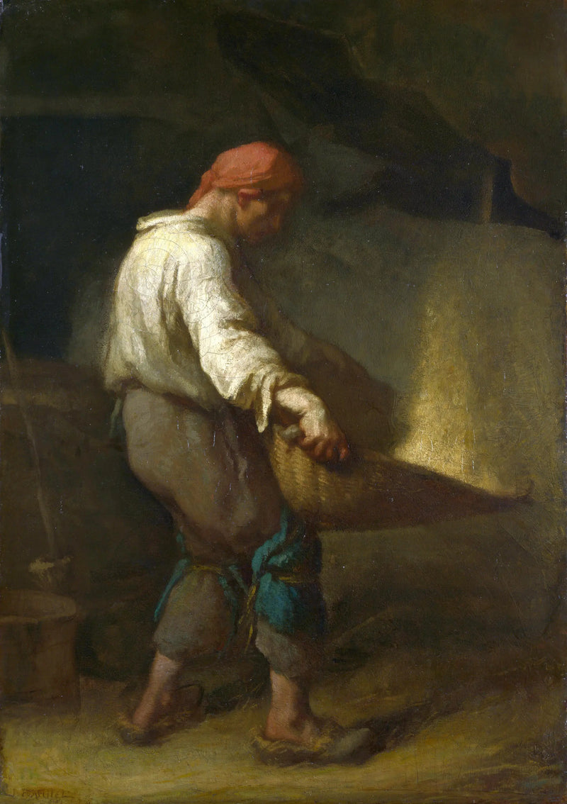 Un vanneur - Jean-François Millet